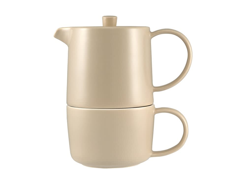 Maxwell & Williams Cafe Life Tea for One With Infuser 450ML Gift Boxed