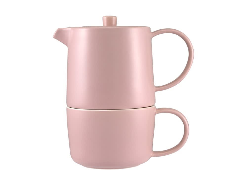 Maxwell & Williams Cafe Life Tea for One With Infuser 450ML Gift Boxed