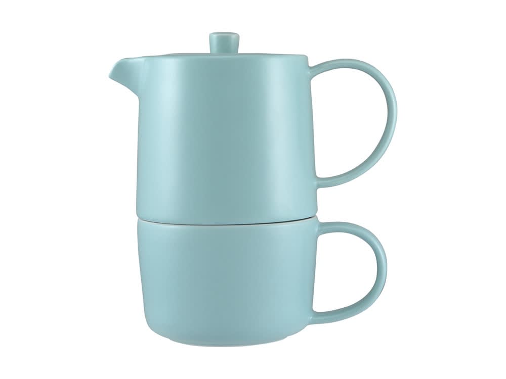 Maxwell & Williams Cafe Life Tea for One With Infuser 450ML Gift Boxed