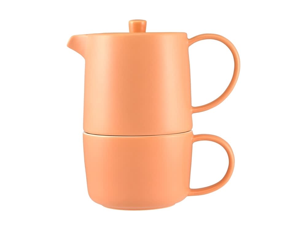 Maxwell & Williams Cafe Life Tea for One With Infuser 450ML Gift Boxed