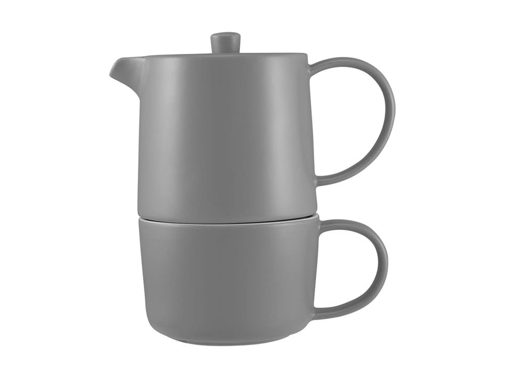 Maxwell & Williams Cafe Life Tea for One With Infuser 450ML Gift Boxed