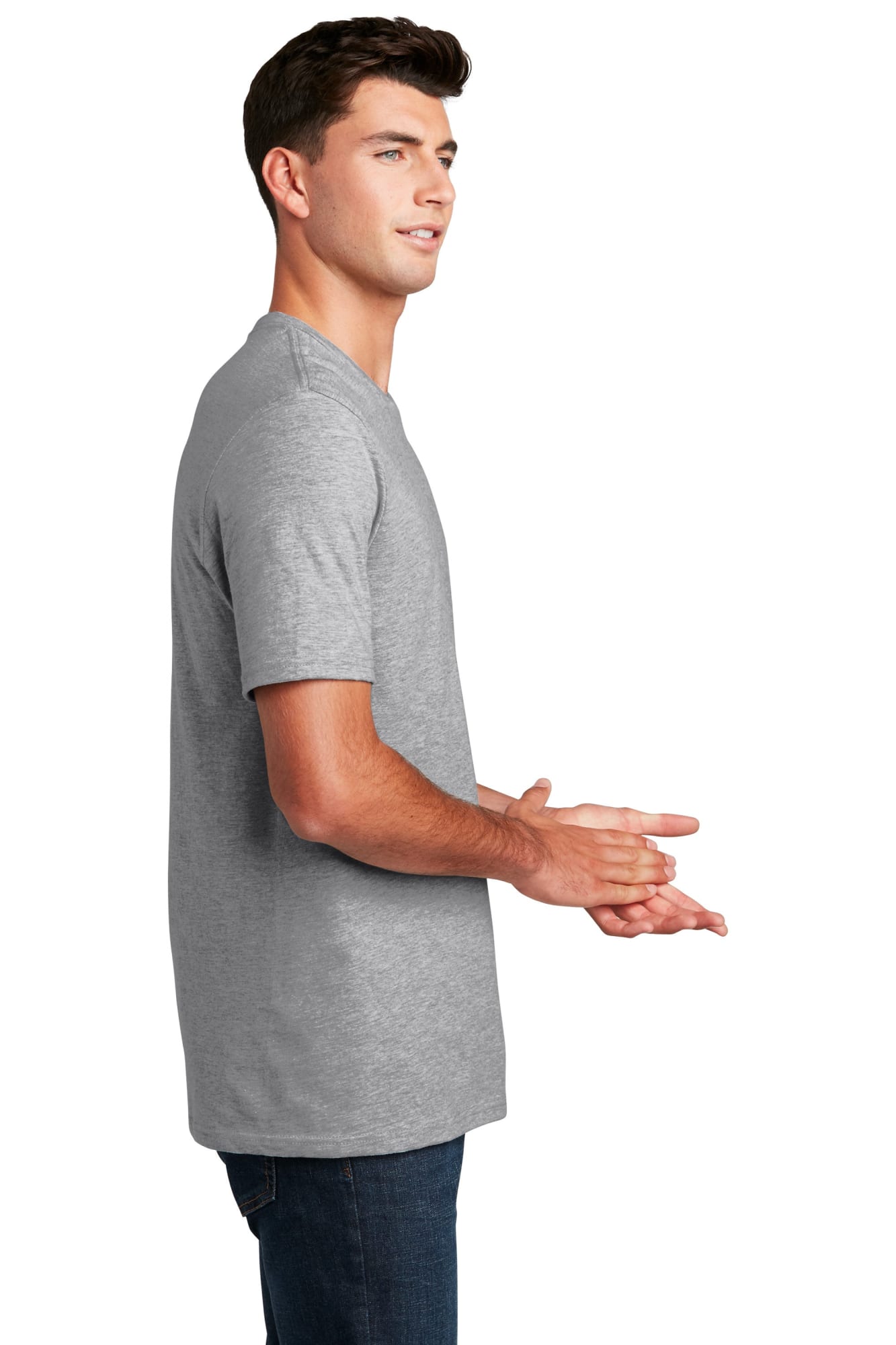 District Made Mens Perfect Blend Crew Tee