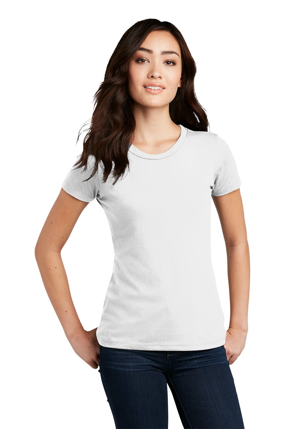 District Made Ladies Perfect Blend Crew Tee