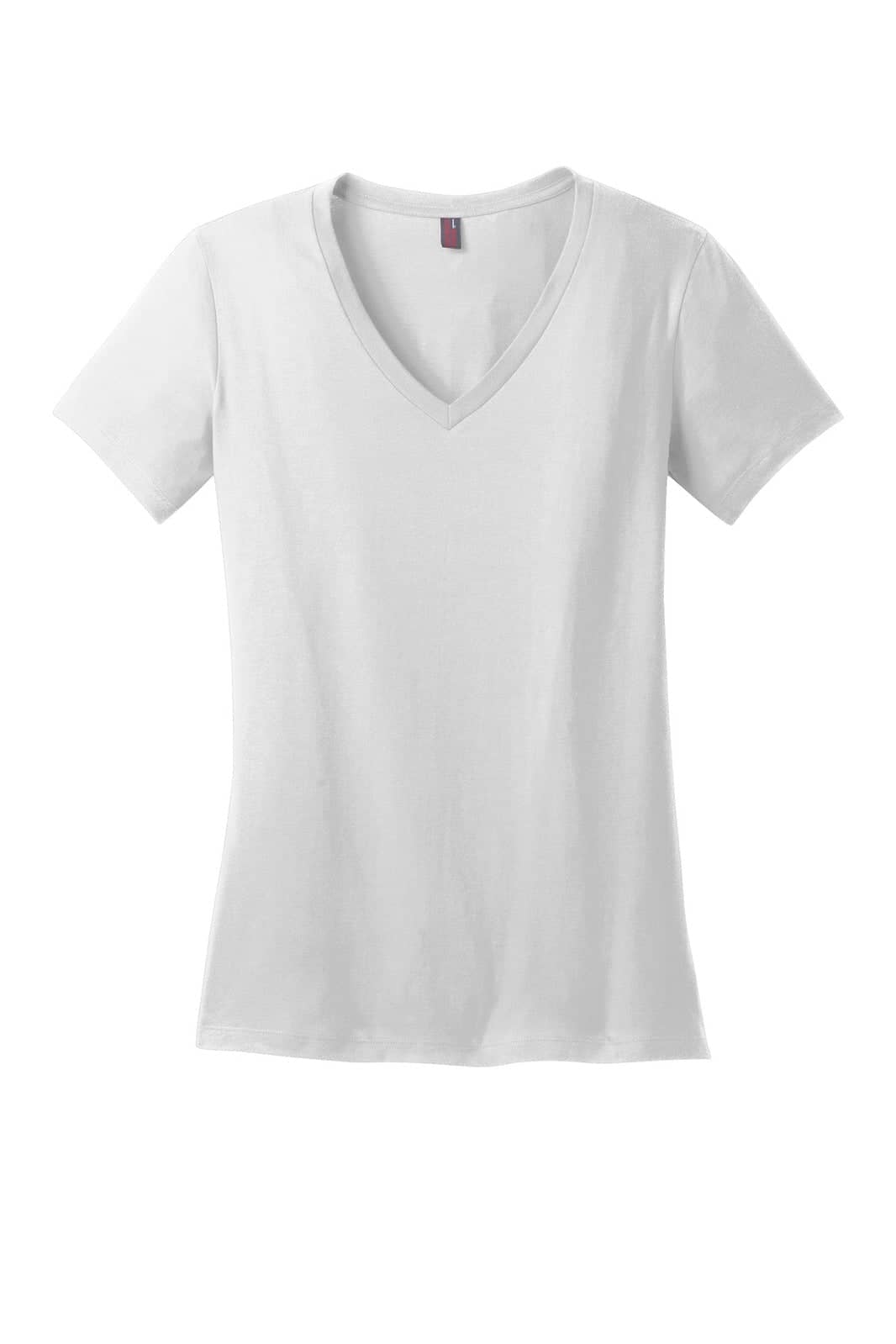 District Made - Ladies Perfect Weight V-Neck Tee
