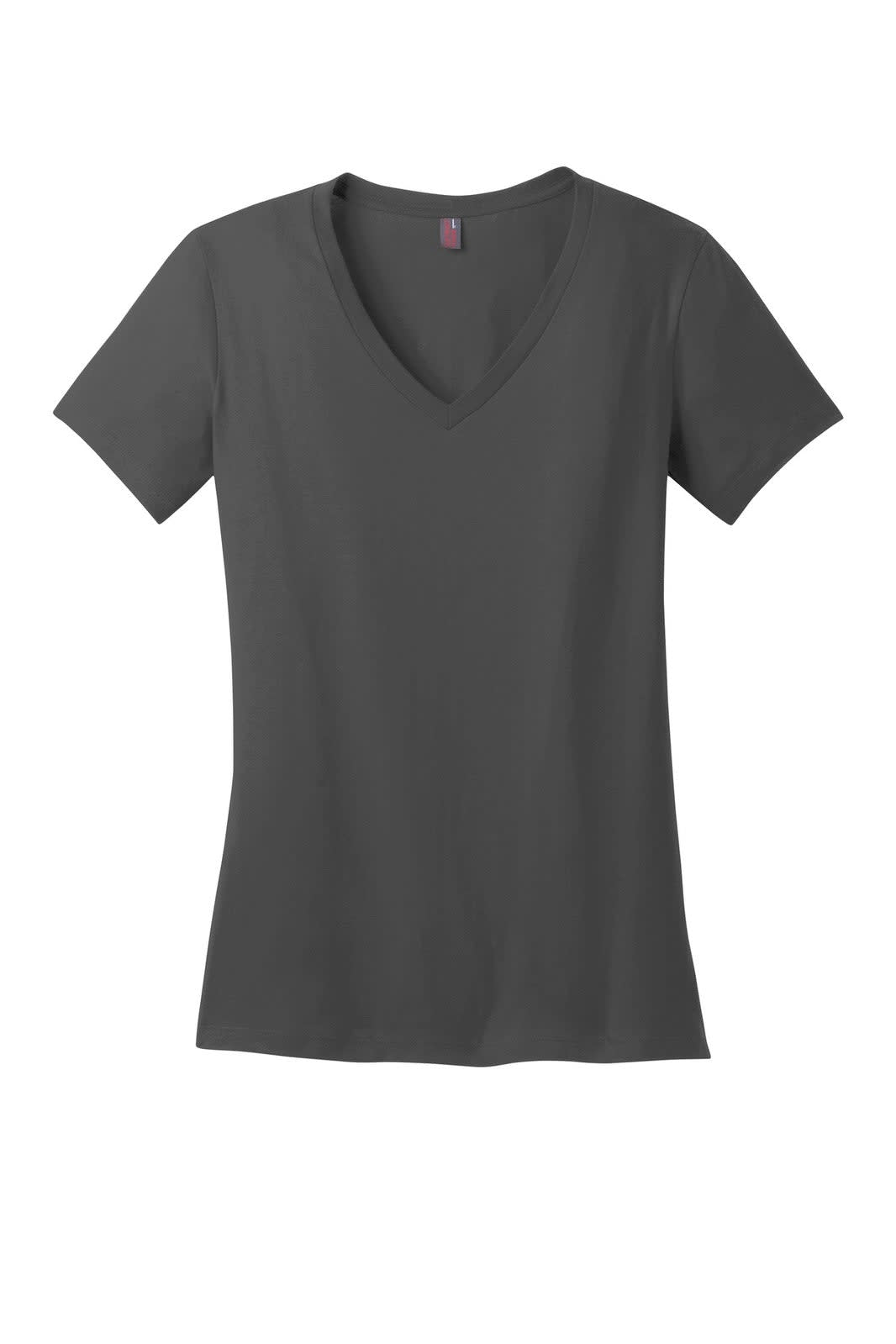 District Made - Ladies Perfect Weight V-Neck Tee