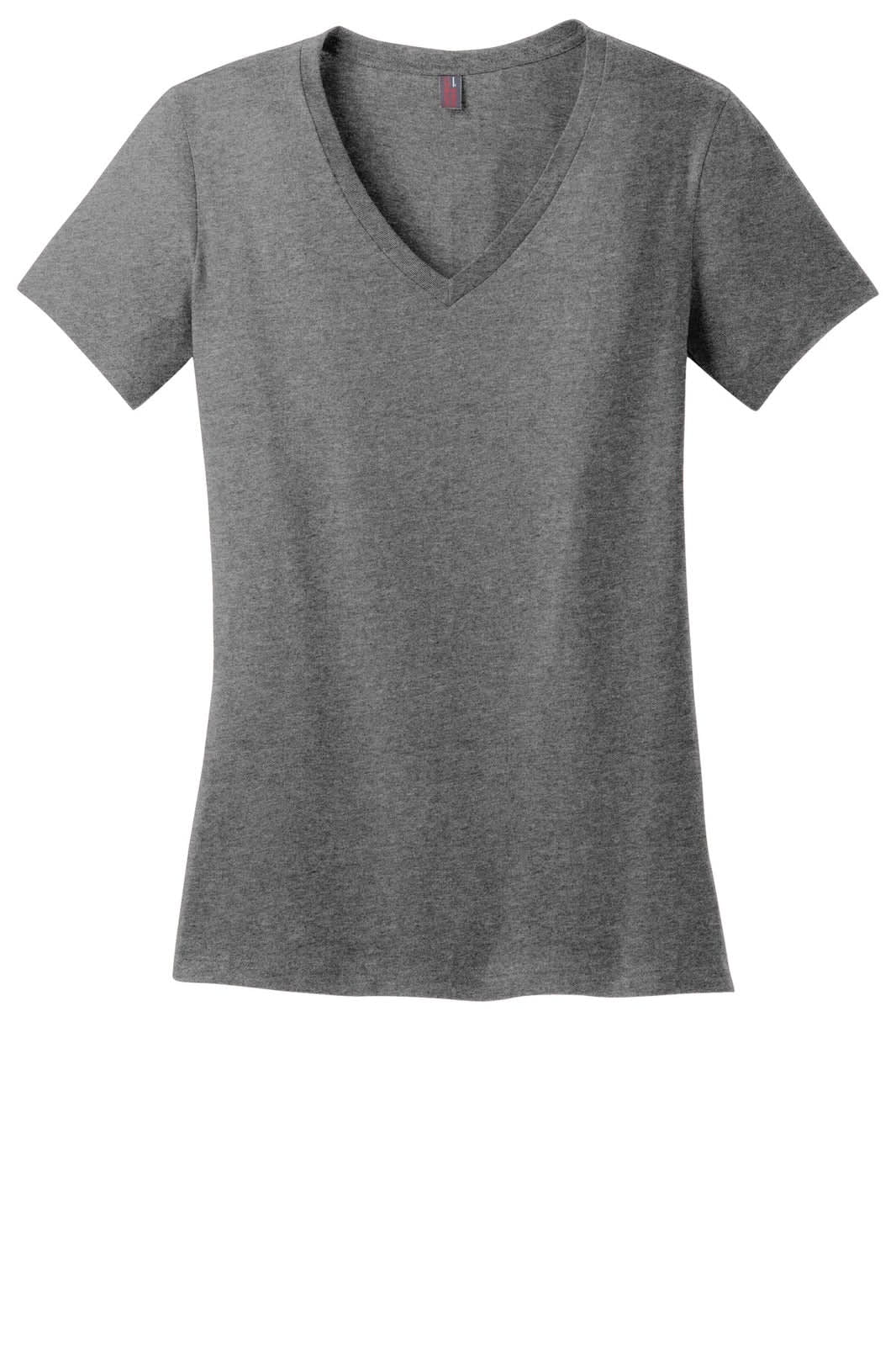 District Made - Ladies Perfect Weight V-Neck Tee
