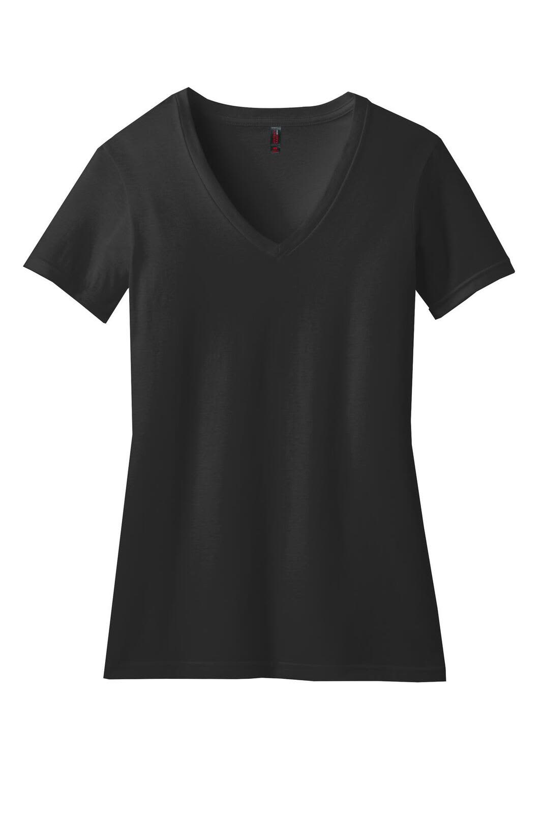 District Made Ladies Perfect Blend V-Neck Tee
