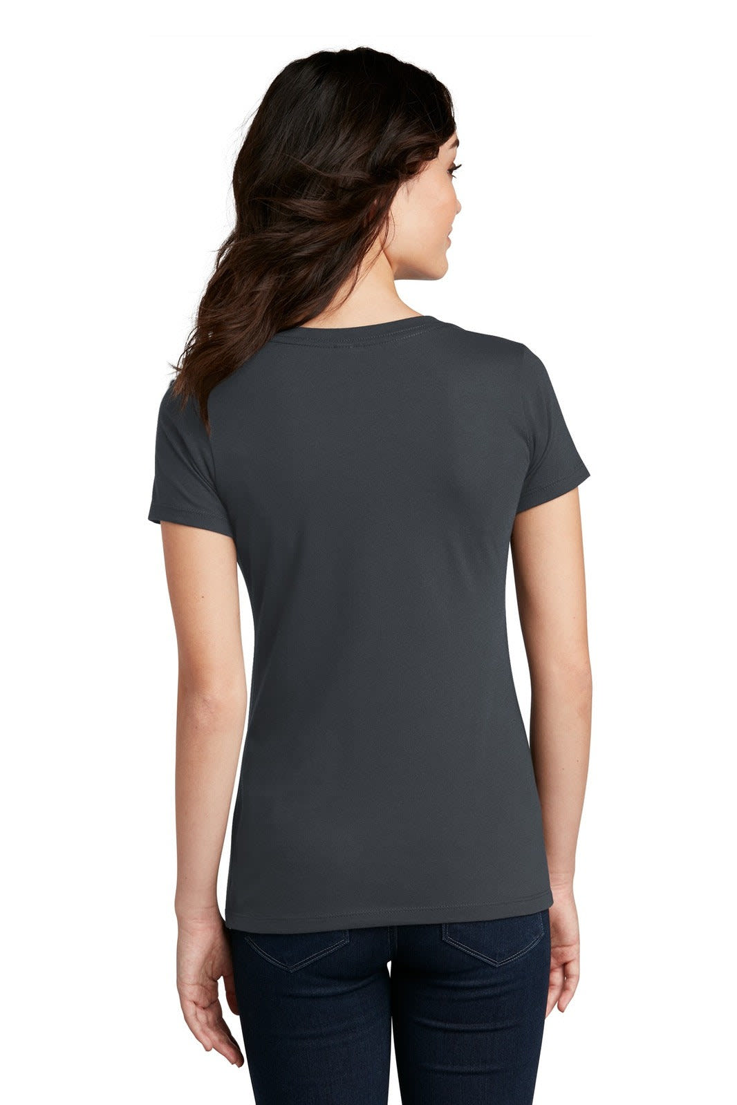 District Made Ladies Perfect Blend V-Neck Tee