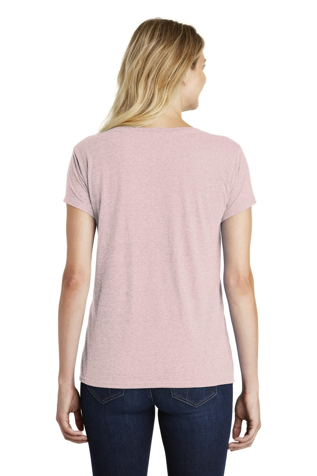District Made Ladies Perfect Blend V-Neck Tee