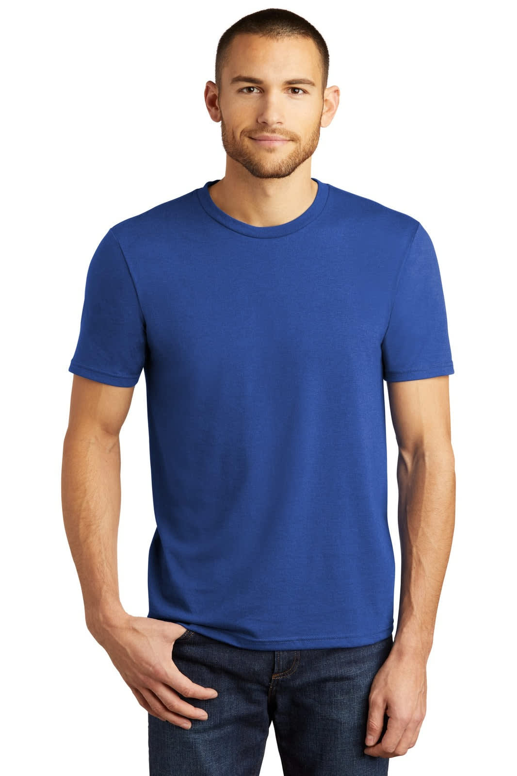 District Made Mens Perfect Tri Crew Tee