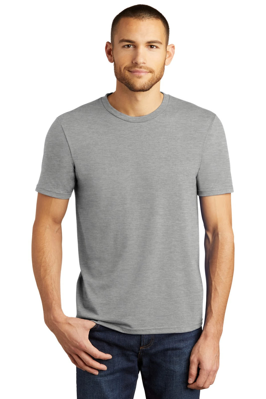 District Made Mens Perfect Tri Crew Tee