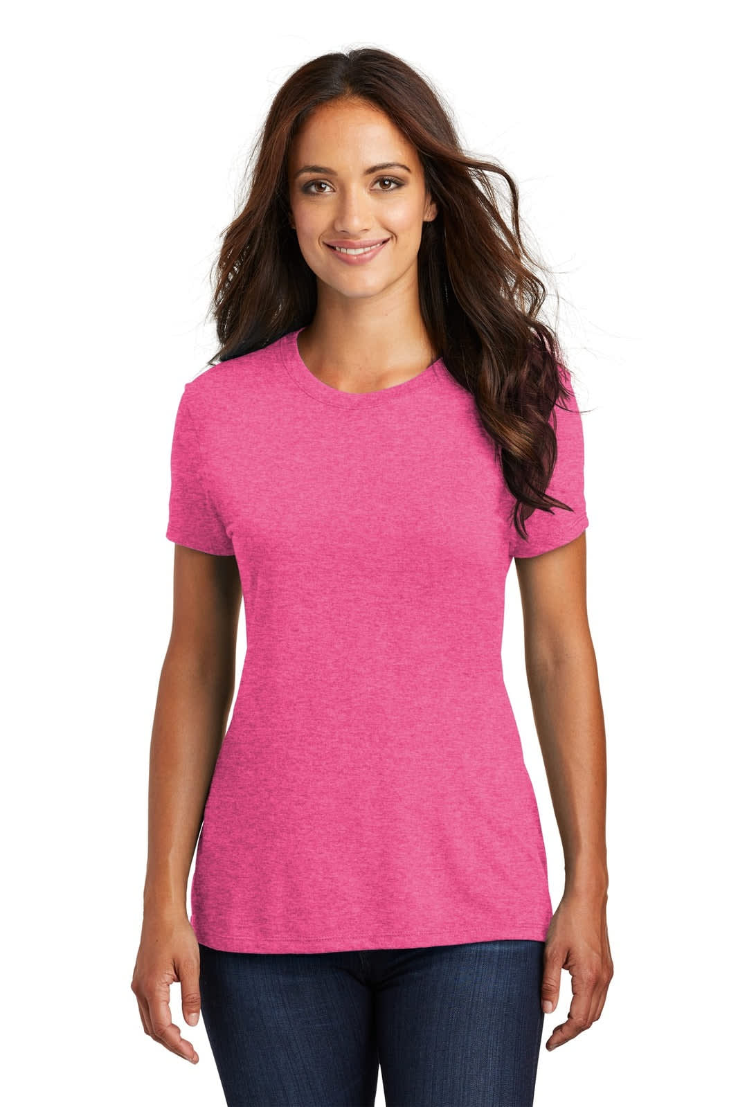 District Made Ladies Perfect Tri Crew Tee