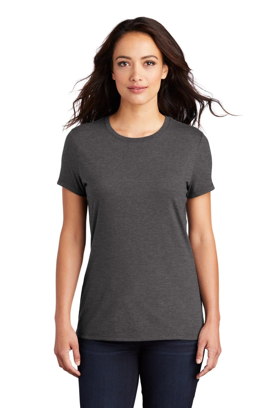 District Made Ladies Perfect Tri Crew Tee