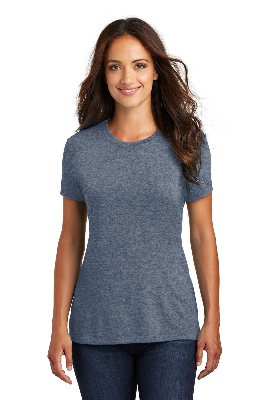 District Made Ladies Perfect Tri Crew Tee
