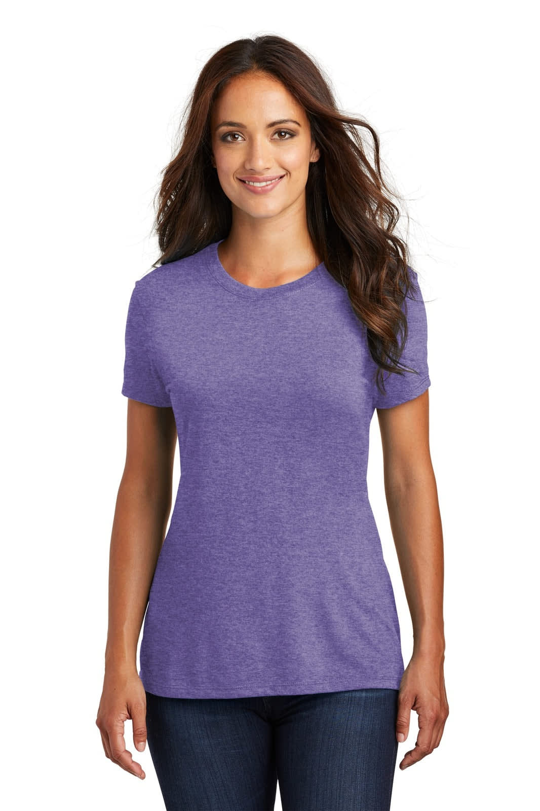 District Made Ladies Perfect Tri Crew Tee