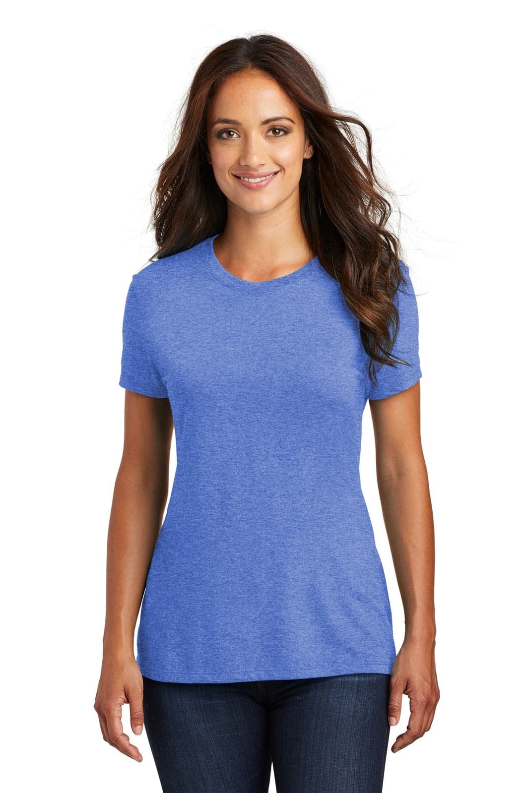 District Made Ladies Perfect Tri Crew Tee