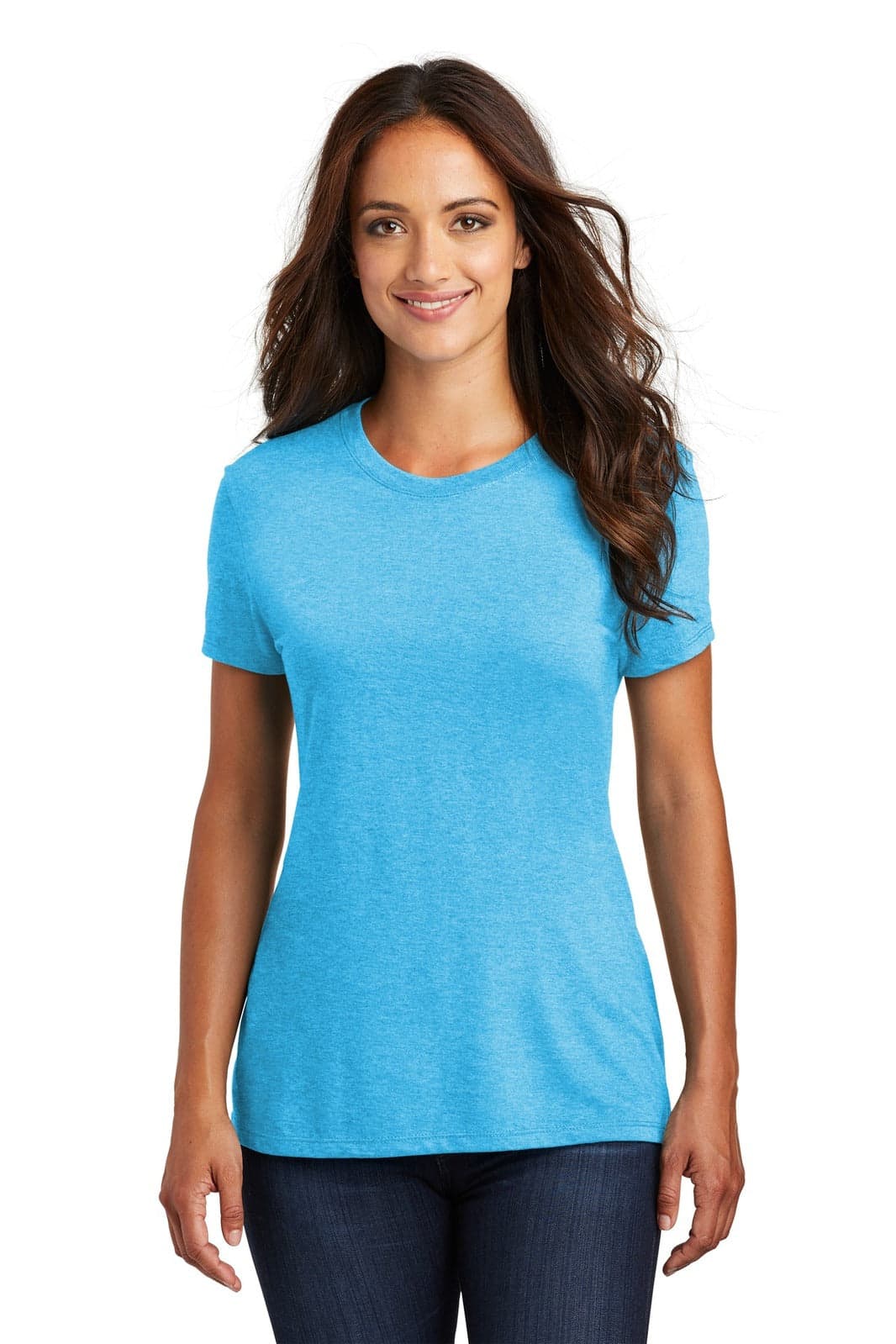 District Made Ladies Perfect Tri Crew Tee