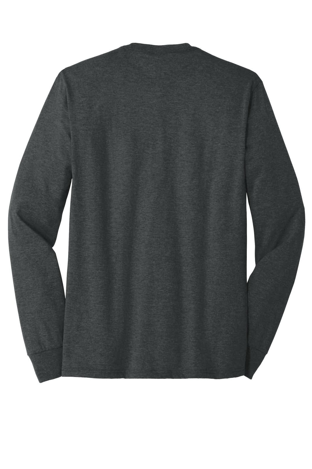 District Made Mens Perfect Tri Long Sleeve Crew Tee