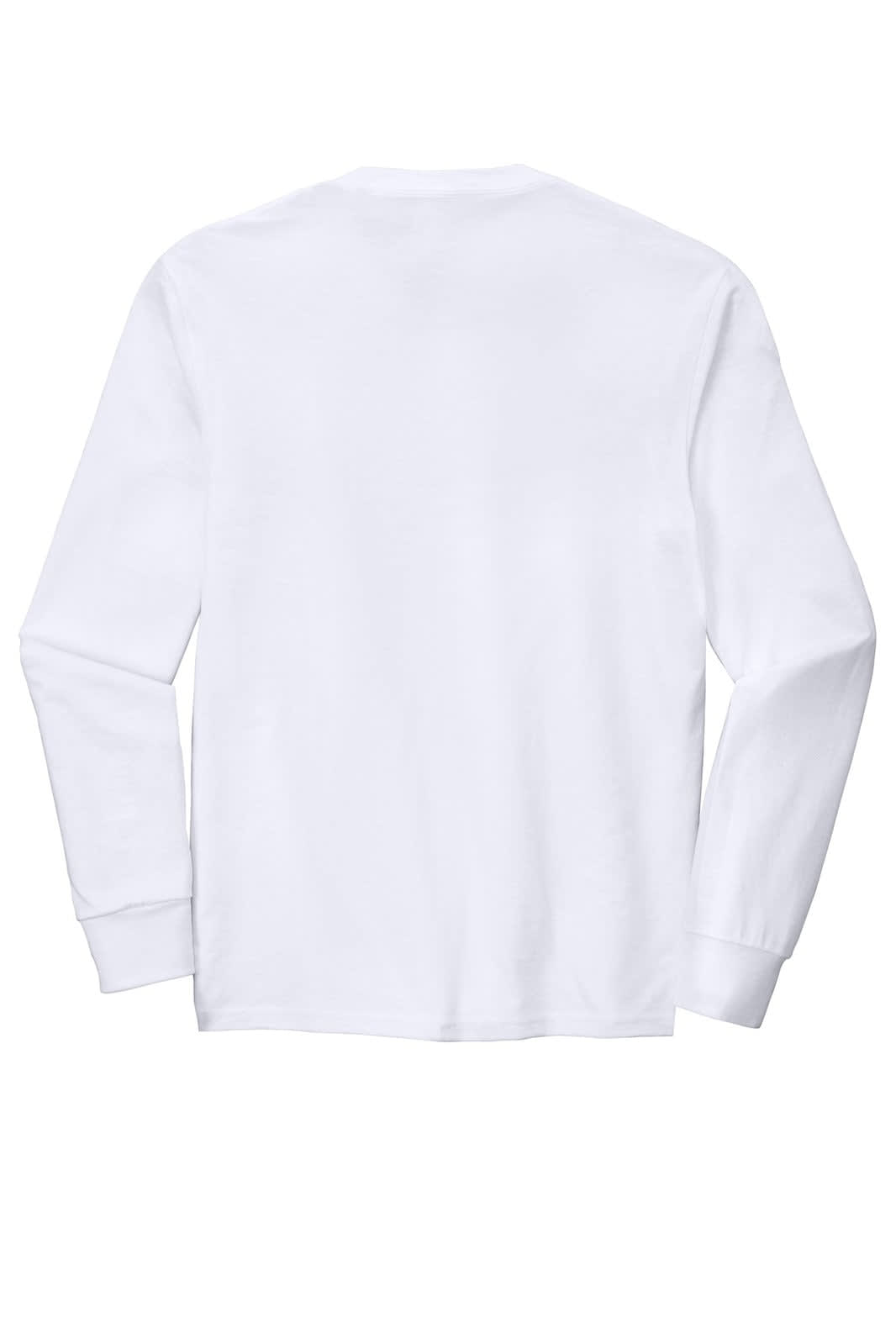 District Made Mens Perfect Tri Long Sleeve Crew Tee