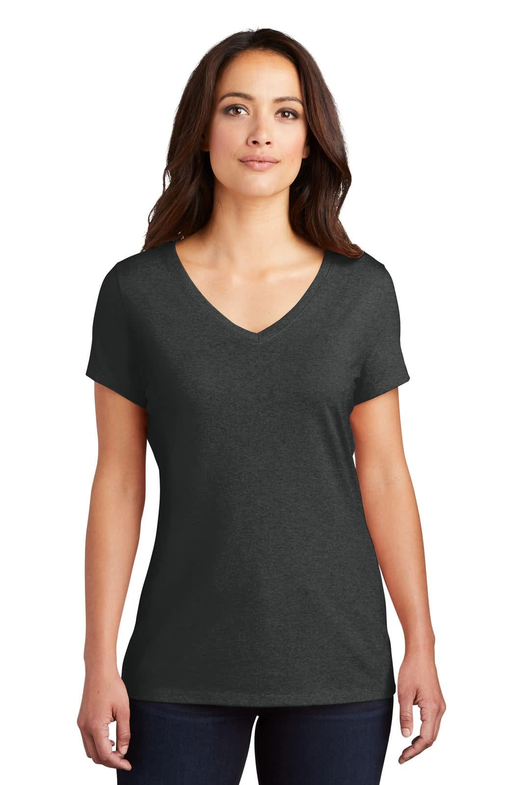 District Made Ladies Perfect Tri V-Neck Tee