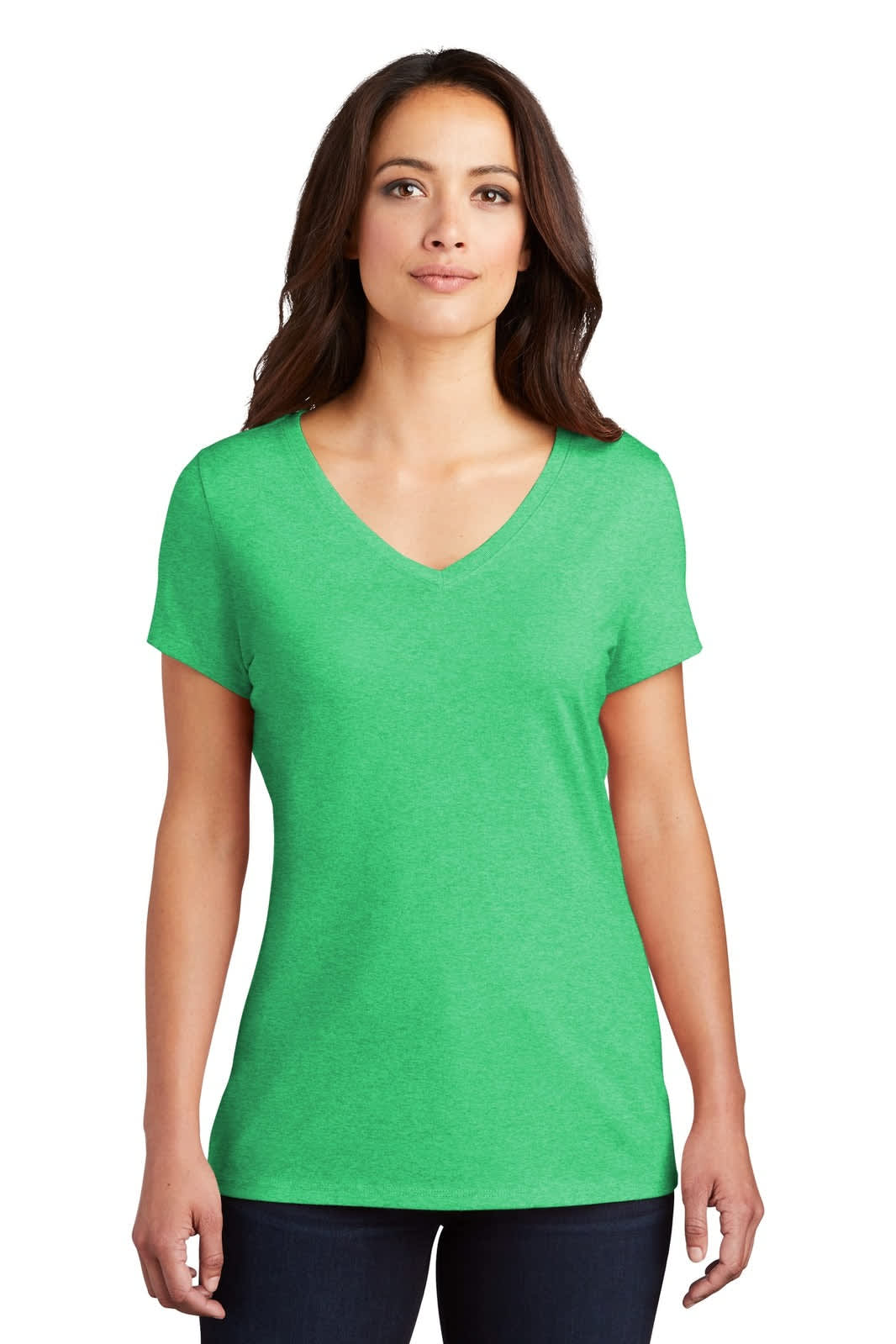 District Made Ladies Perfect Tri V-Neck Tee
