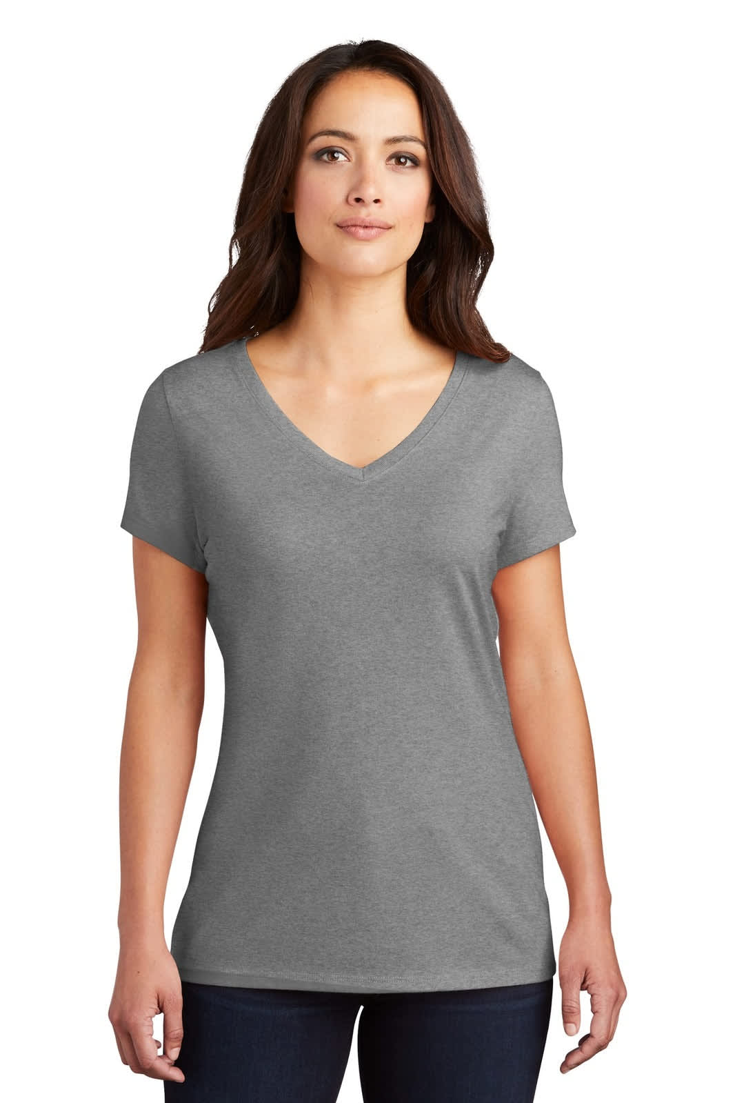 District Made Ladies Perfect Tri V-Neck Tee