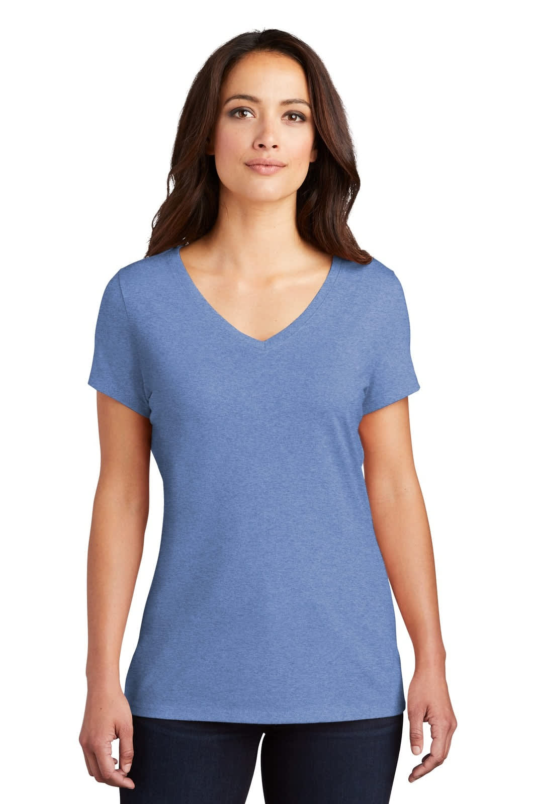District Made Ladies Perfect Tri V-Neck Tee