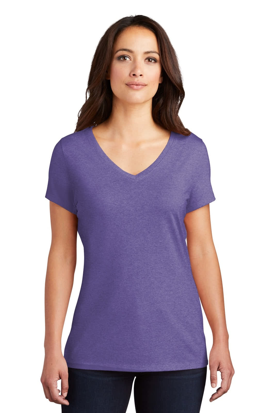 District Made Ladies Perfect Tri V-Neck Tee