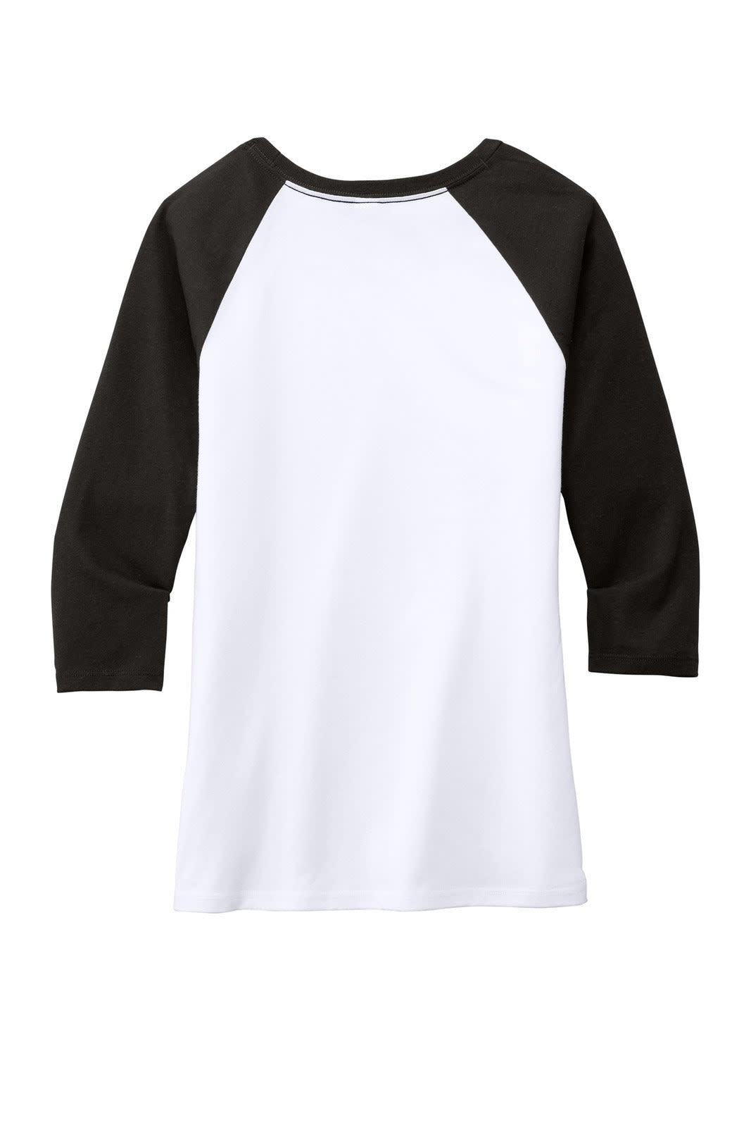 District Made Ladies Perfect Tri 3/4-Sleeve Raglan