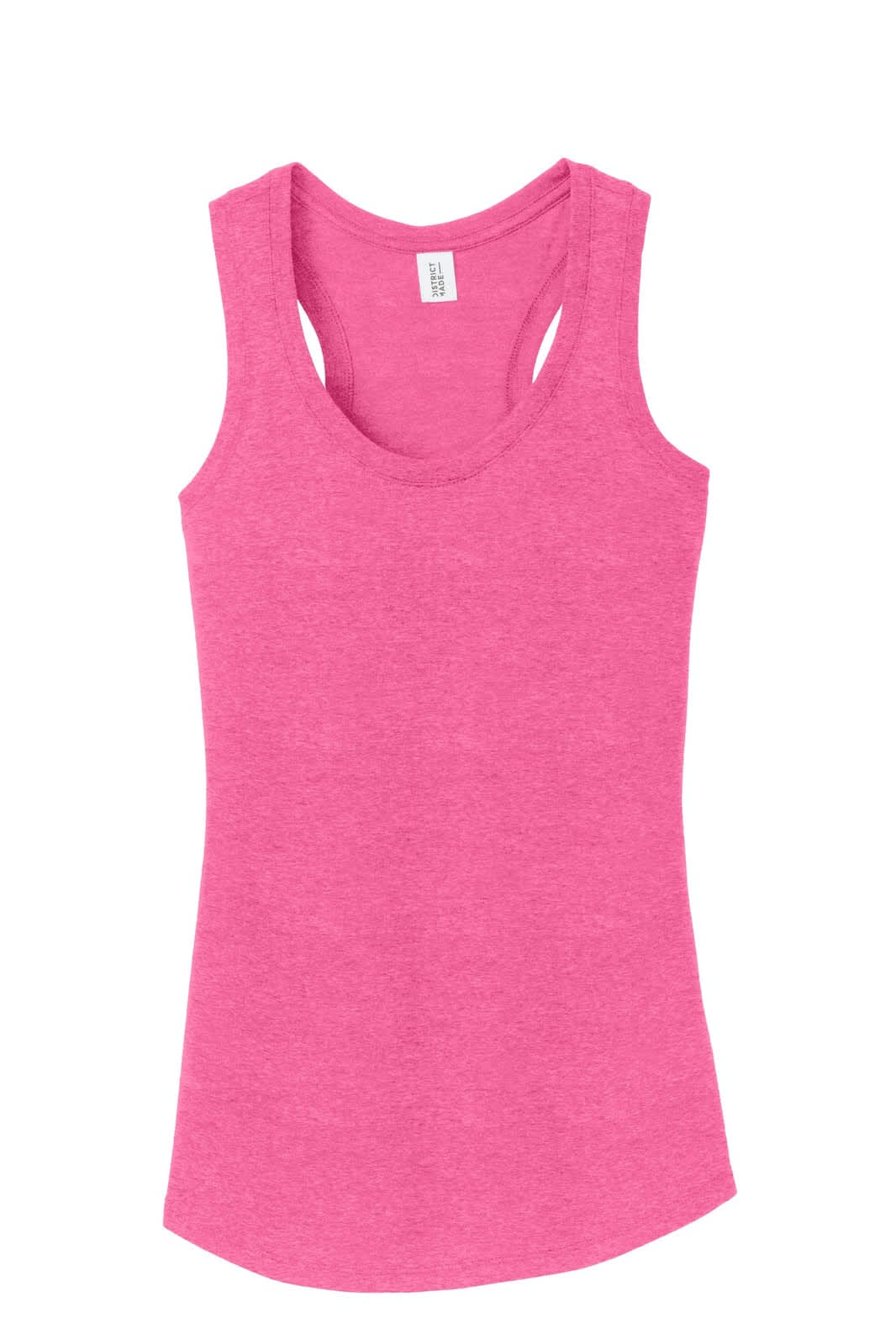 District Made Ladies Perfect Tri Racerback Tank