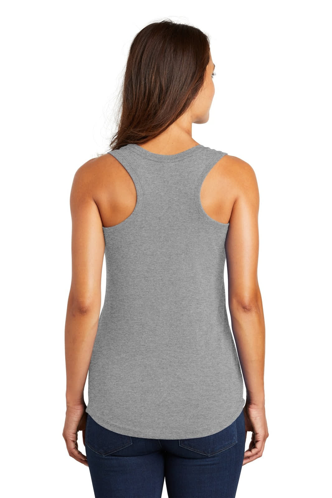 District Made Ladies Perfect Tri Racerback Tank