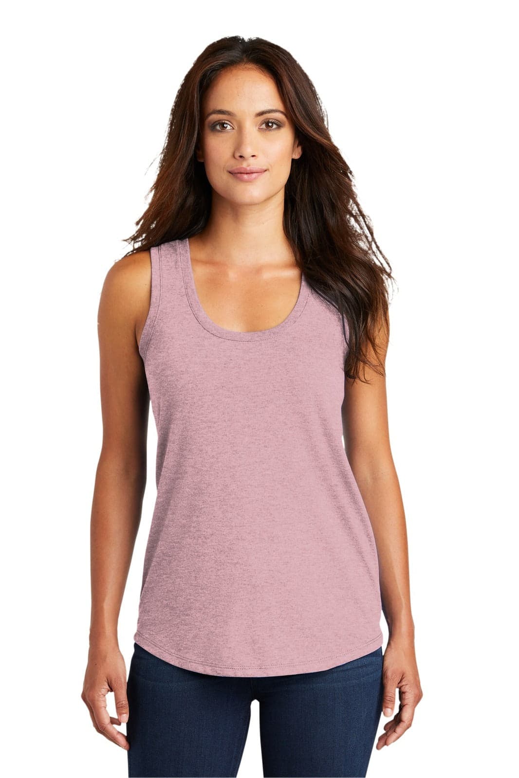 District Made Ladies Perfect Tri Racerback Tank