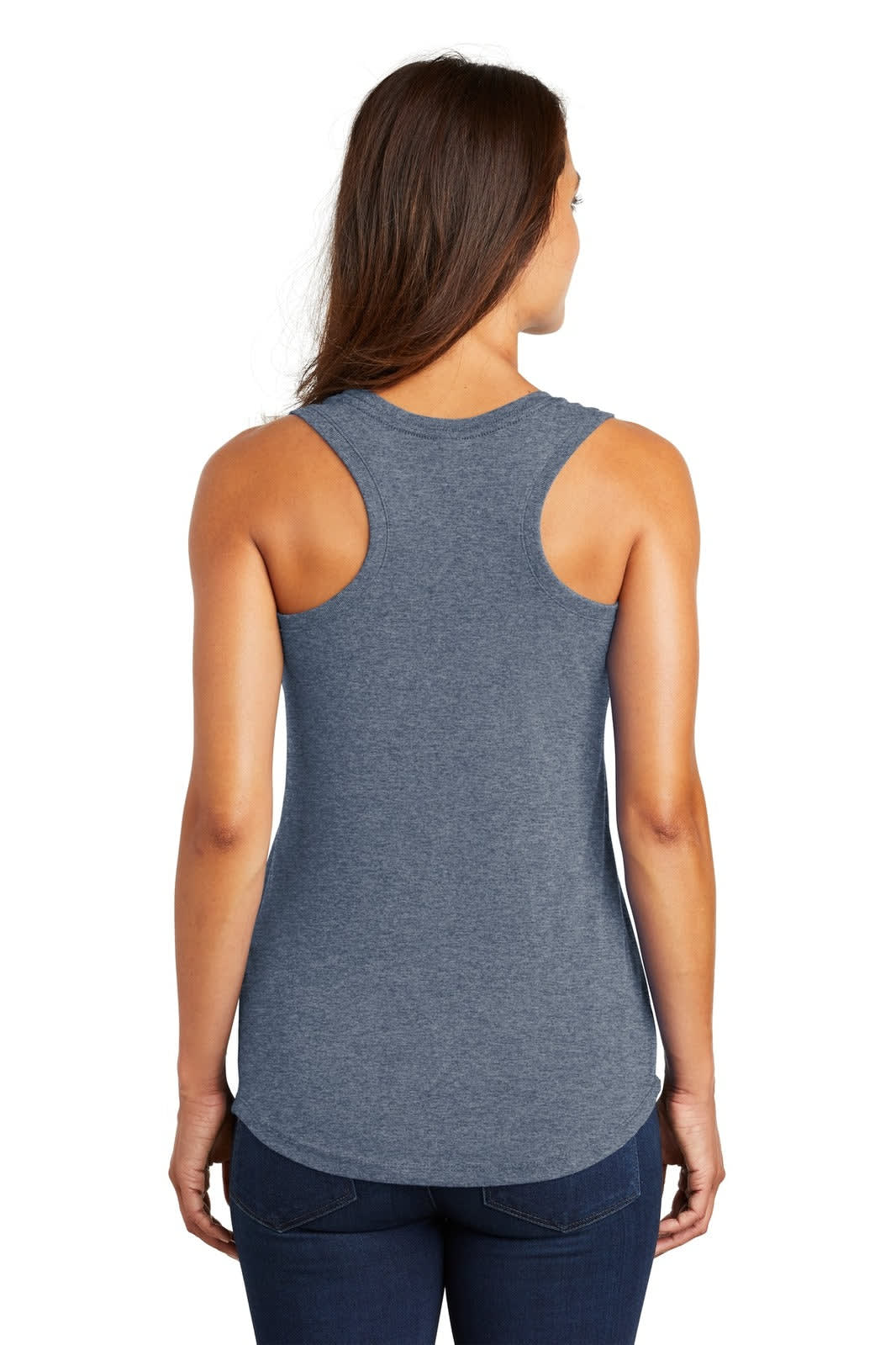 District Made Ladies Perfect Tri Racerback Tank
