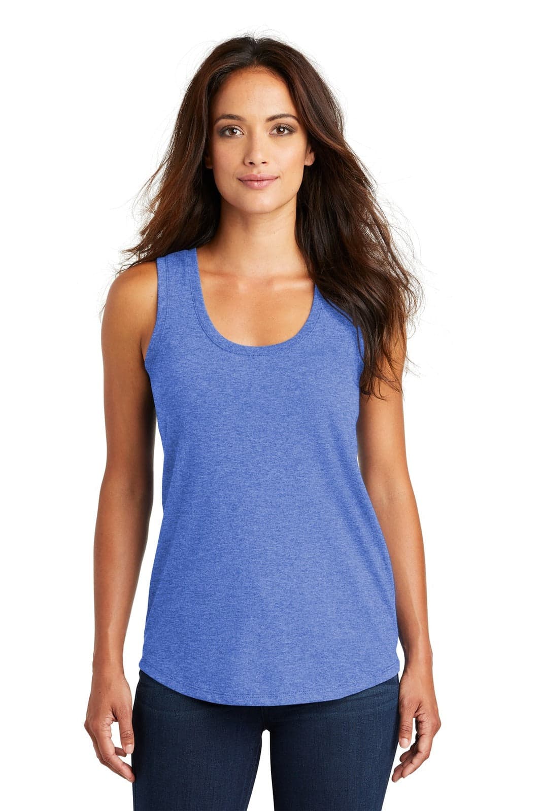 District Made Ladies Perfect Tri Racerback Tank