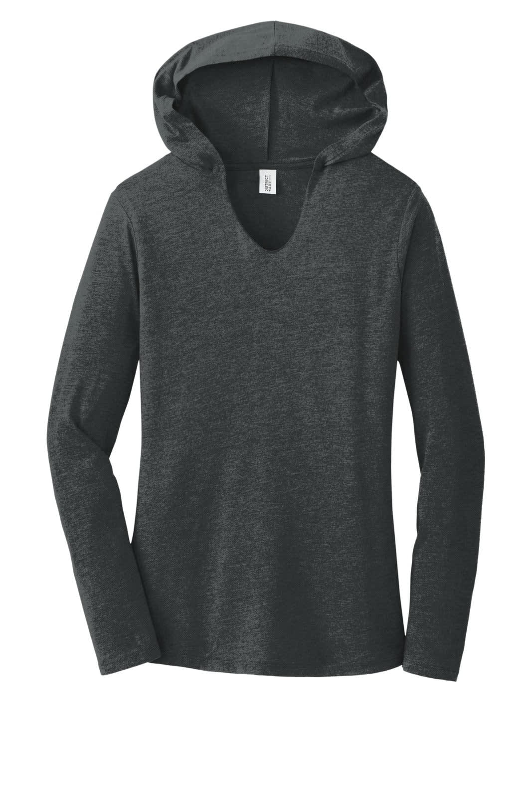 District Made Ladies Perfect Tri Long Sleeve Hoodie
