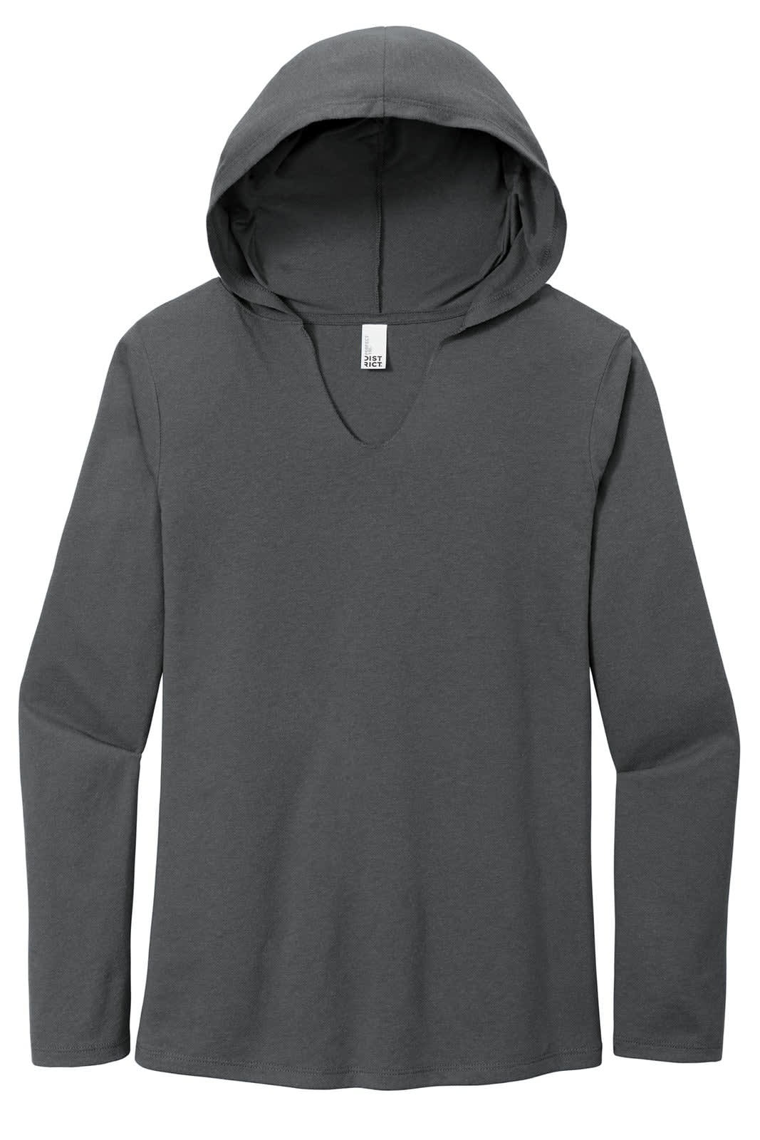 District Made Ladies Perfect Tri Long Sleeve Hoodie