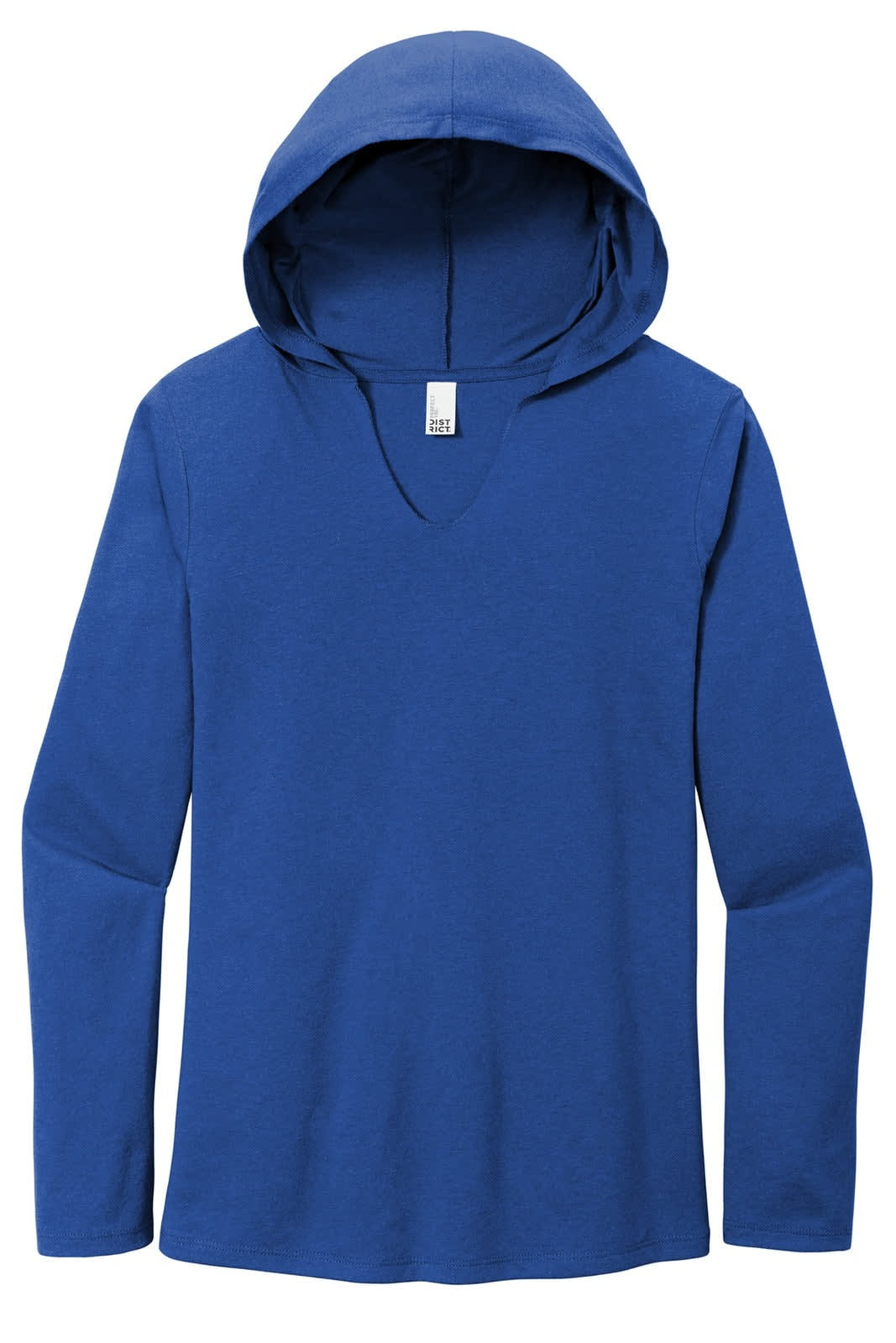 District Made Ladies Perfect Tri Long Sleeve Hoodie