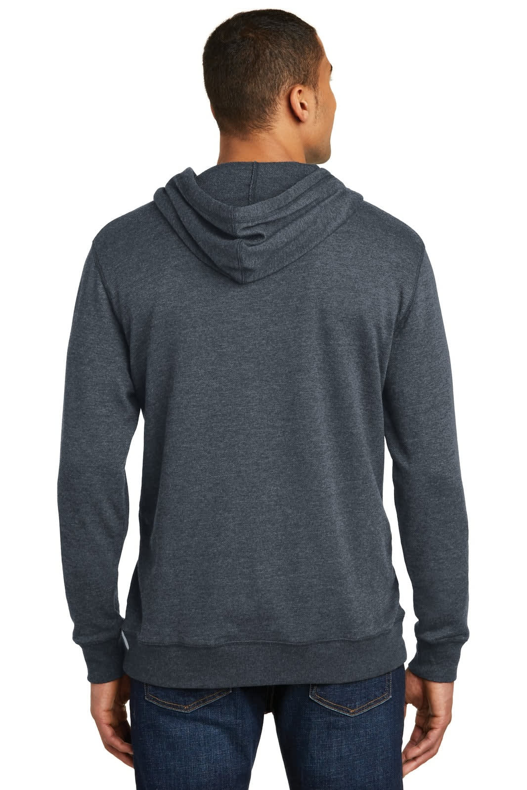 District Made Mens Lightweight Fleece Hoodie