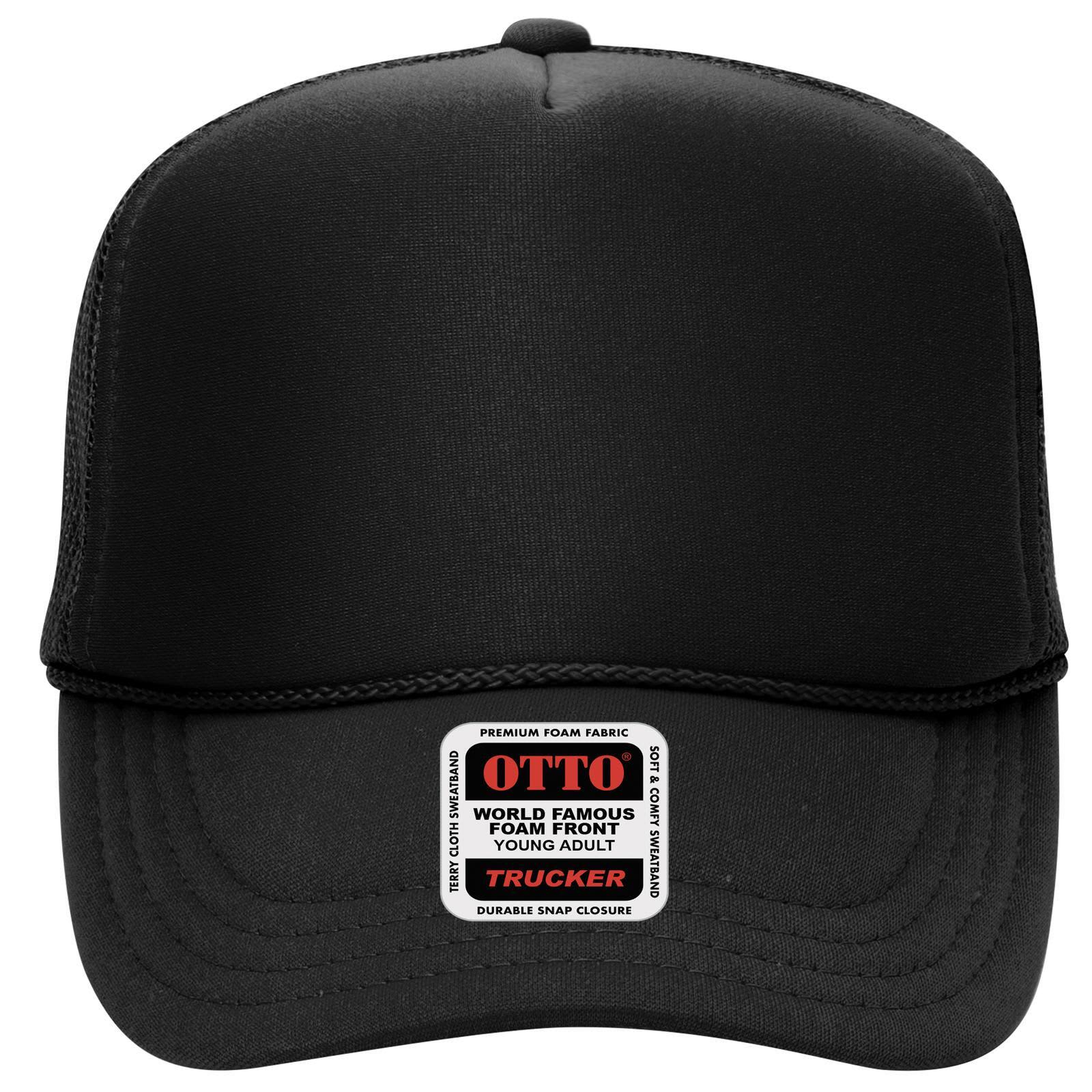 5 Panel High Crown Trucker Cap (Youth)