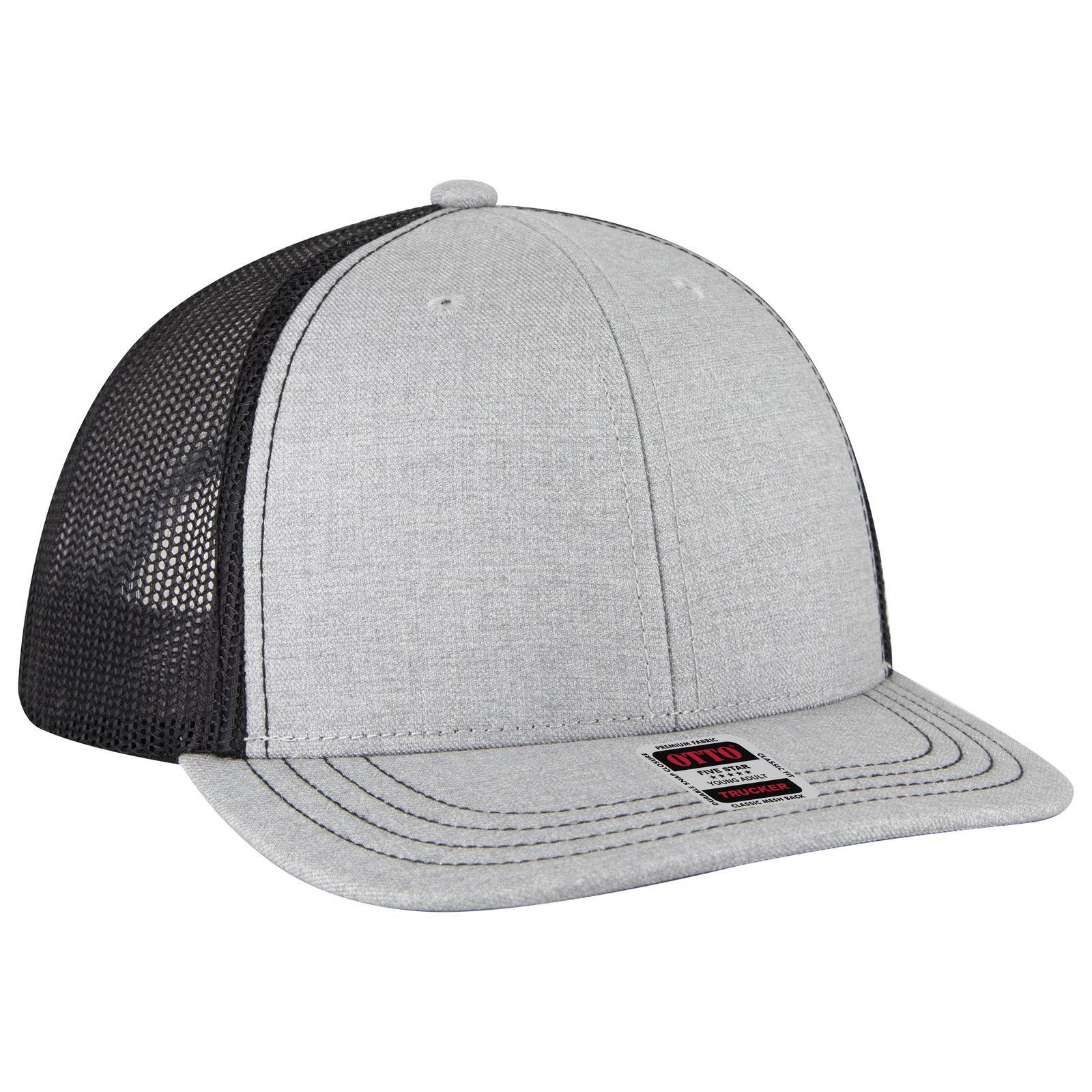 6 Panel Mid Profile Trucker Cap (Youth)