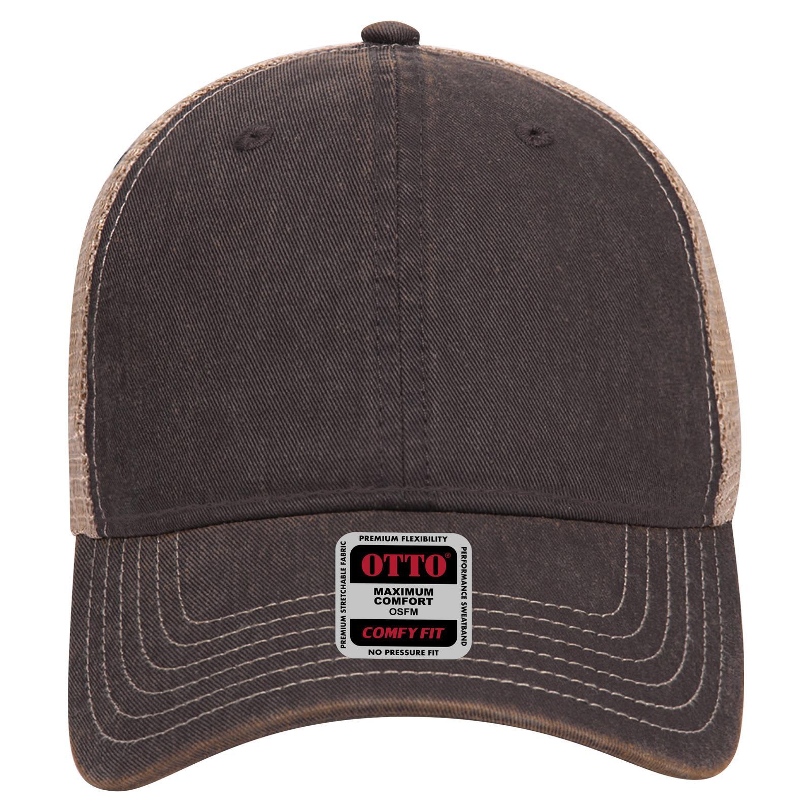 6 Panel Low Profile Relaxed Trucker Cap