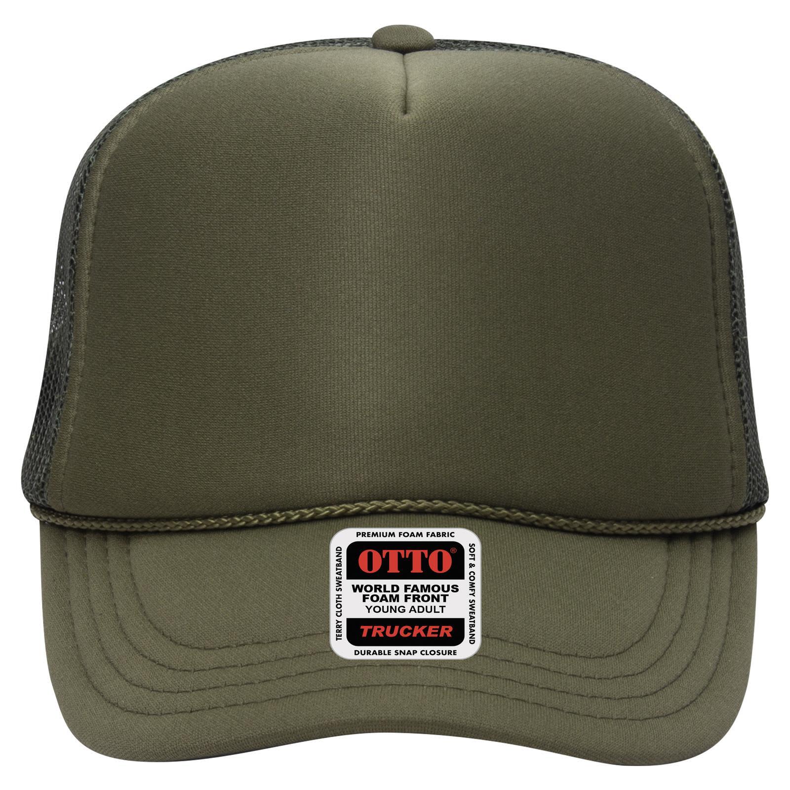 5 Panel High Crown Trucker Cap (Youth)