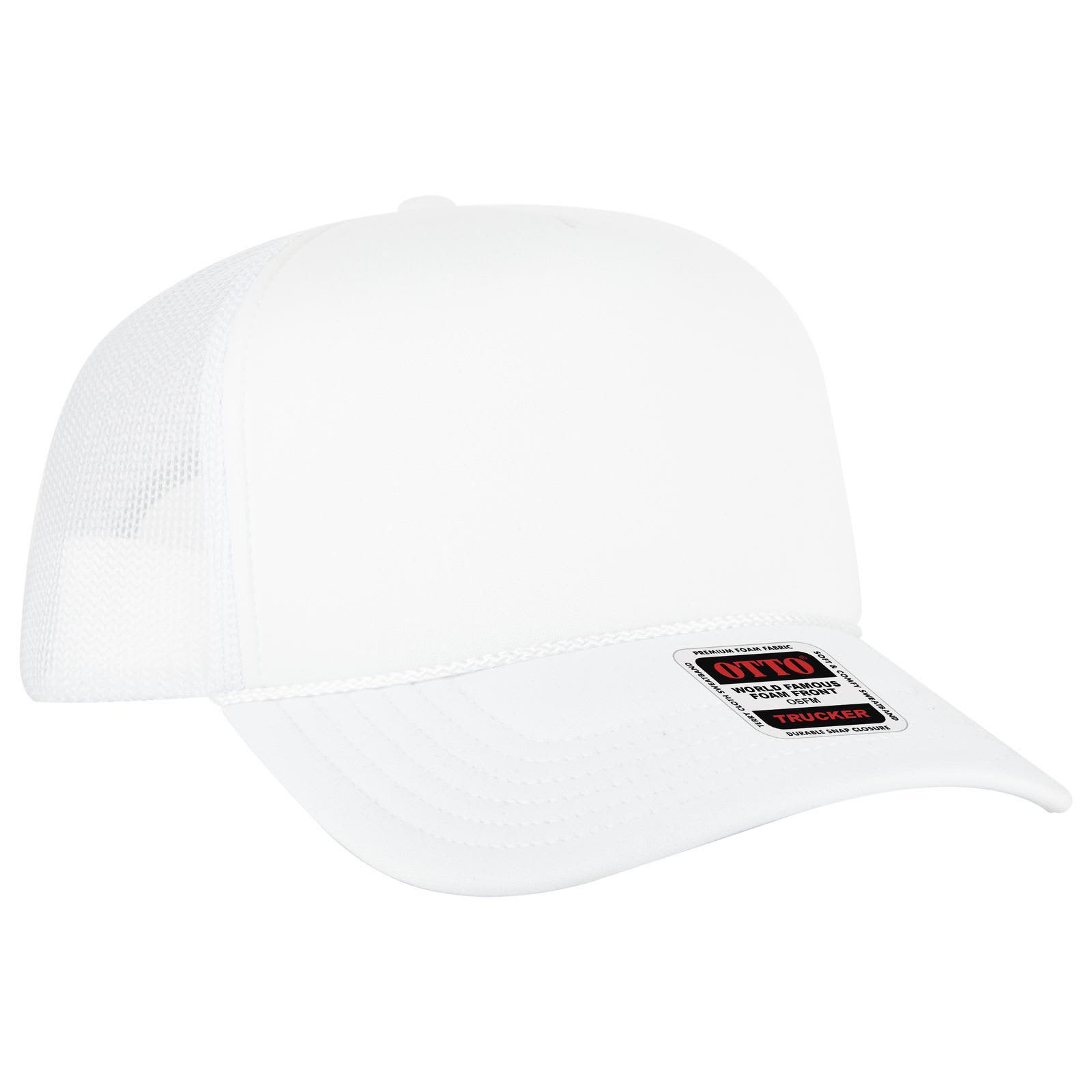 5 Panel High Crown Trucker Cap