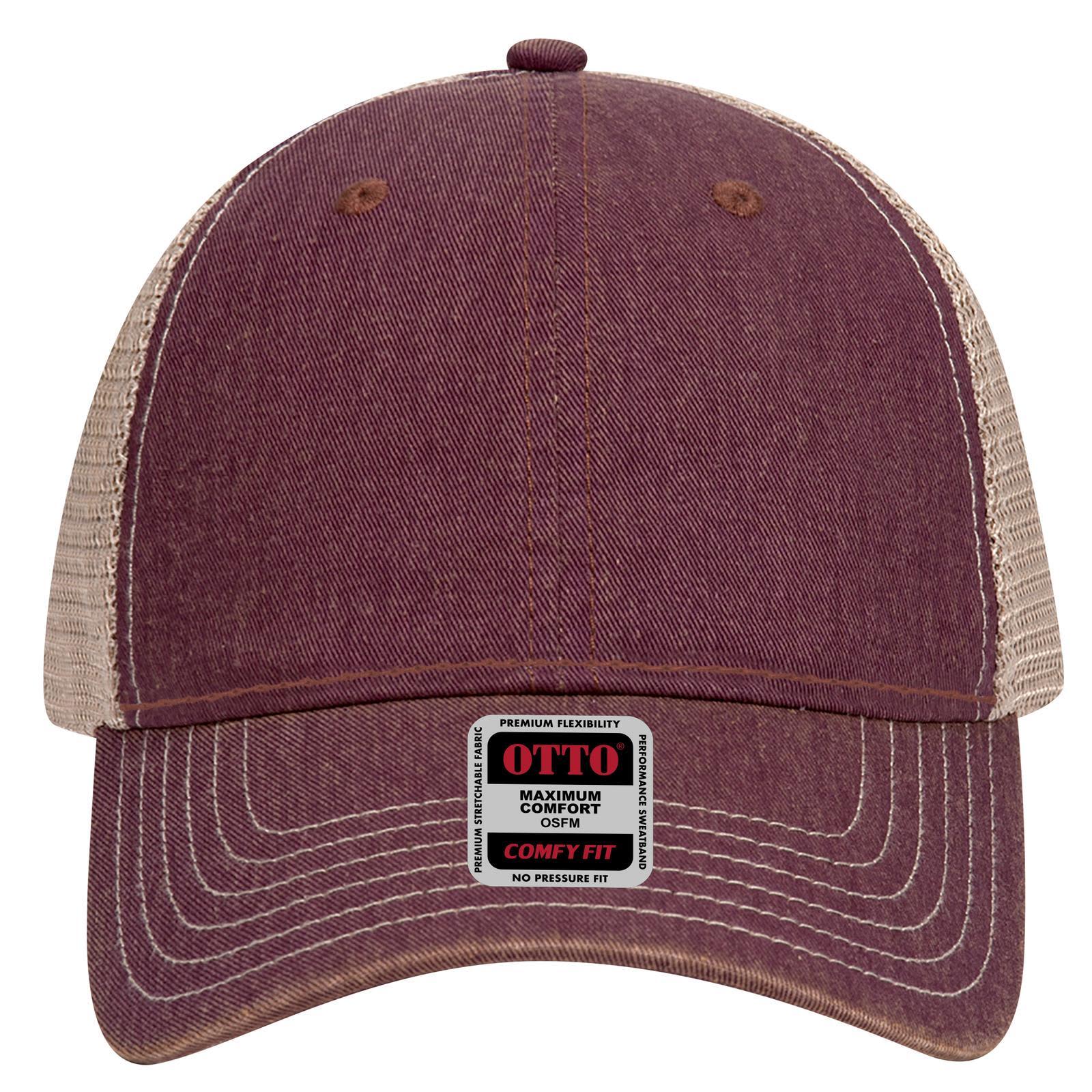 6 Panel Low Profile Relaxed Trucker Cap