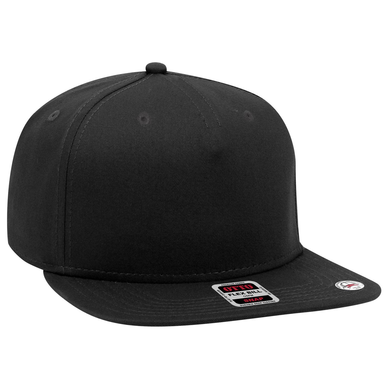 5 Panel Mid Profile Snapback Cap