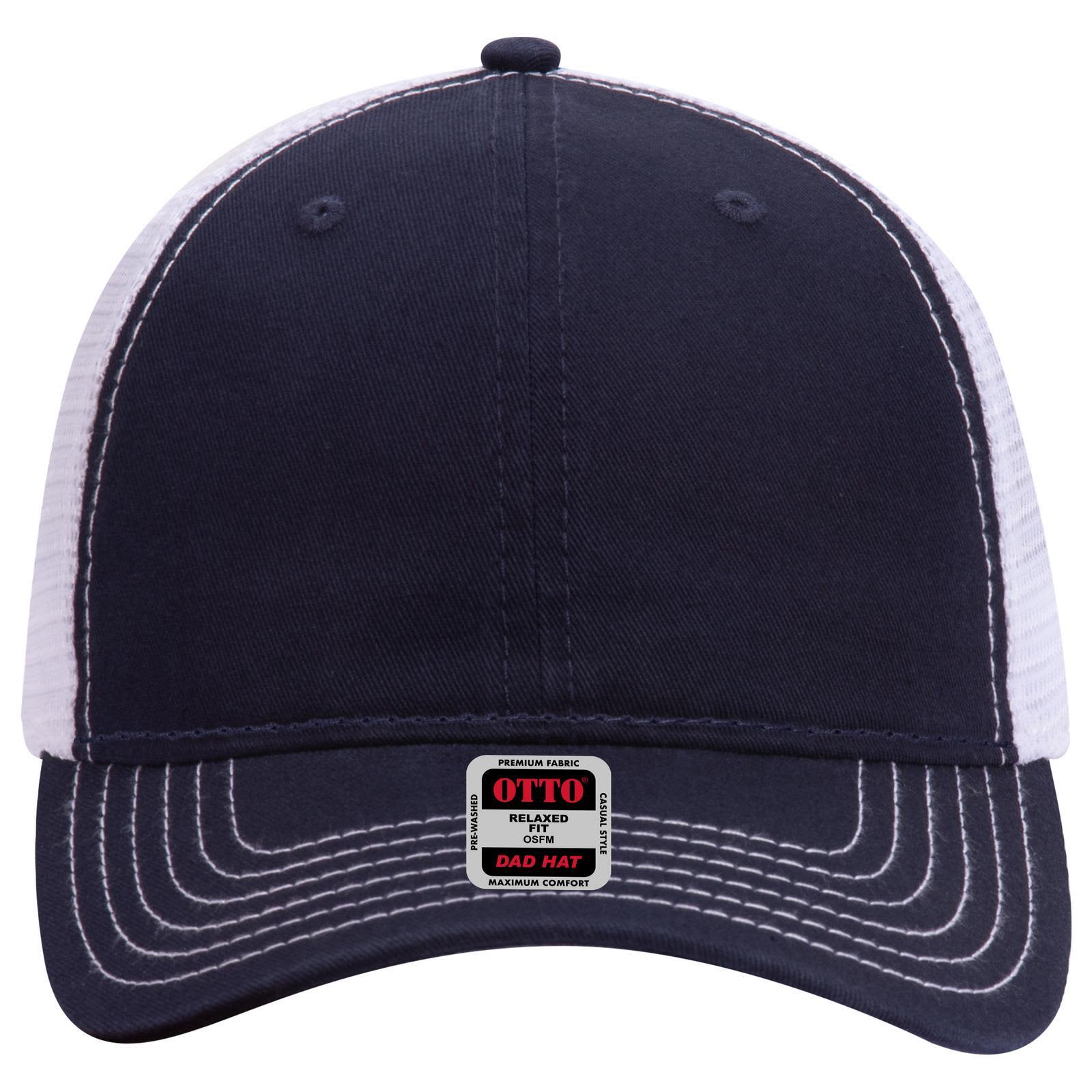 6 Panel Low Profile Trucker Dad Cap