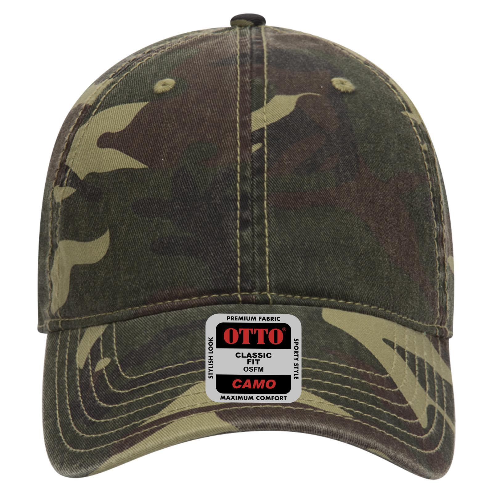 Digital Camo 6 Panel Low Profile Baseball Cap