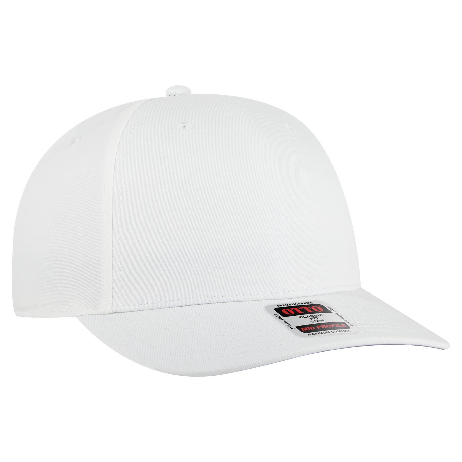 Seamless 6 Panel Mid Profile Baseball Cap