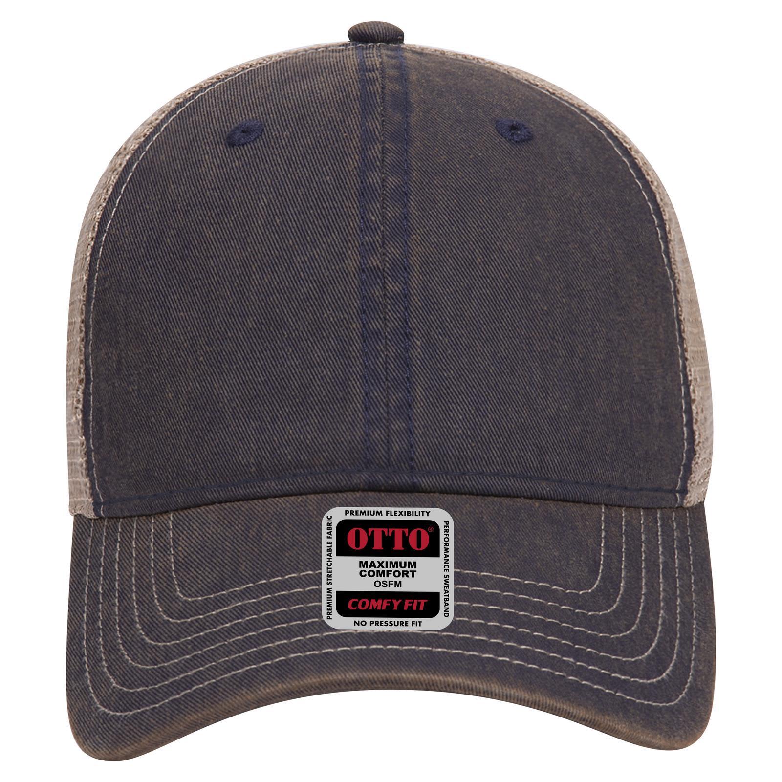 6 Panel Low Profile Relaxed Trucker Cap