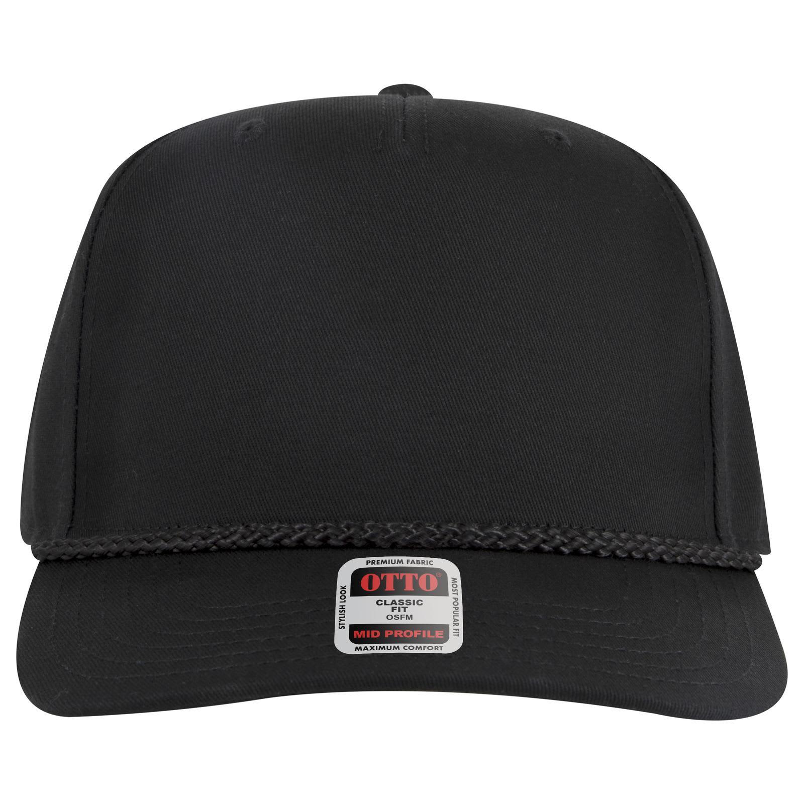 5 Panel Mid Profile Baseball Cap